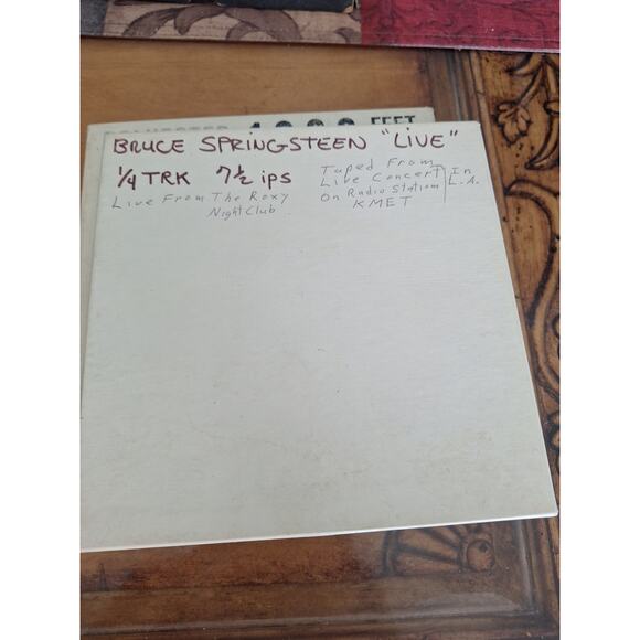 Bundle C1 – Springsteen SRV Band Live FM Broadcast Reel Lot (4 Tapes) - Picture 4 of 9